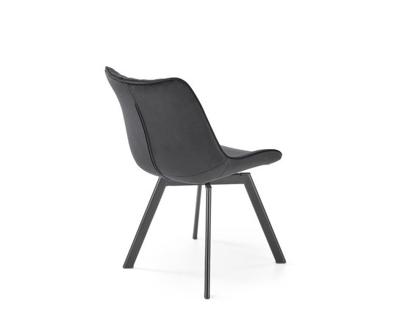 Стул Halmar Стул кухонный Halmar K520 (черный/черный) арт. V-CH-K/520-KR-CZARNY