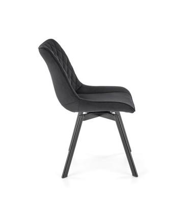 Стул Halmar Стул кухонный Halmar K520 (черный/черный) арт. V-CH-K/520-KR-CZARNY