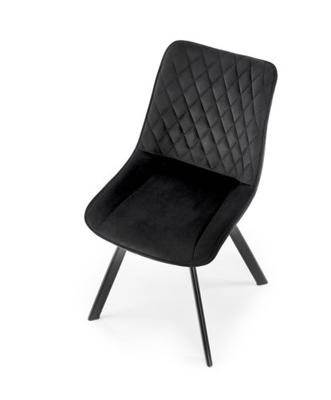Стул Halmar Стул кухонный Halmar K520 (черный/черный) арт. V-CH-K/520-KR-CZARNY