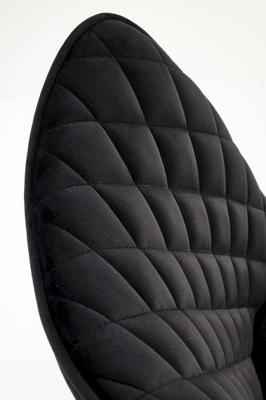 Стул Halmar Стул кухонный Halmar K520 (черный/черный) арт. V-CH-K/520-KR-CZARNY