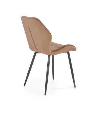 Стул Halmar Стул HALMAR K453 бежевый/черный арт. V-CH-K/453-KR-BEZOWY