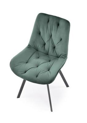 Стул Halmar Стул HALMAR K519 темно-зеленый/черный, поворотный арт. V-CH-K/519-KR-C.ZIELONY