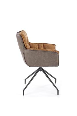 Стул Halmar Стул HALMAR K523 коричневый/темно-коричневый арт. V-CH-K/523-KR-BRAZOWY