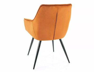 Стул Signal Стул SIGNAL LILIA Velvet Bluvel 4215 корица/черный арт. LILIAVCCY