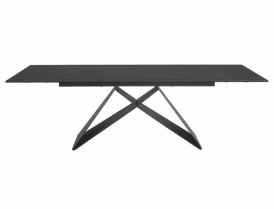 Стол Signal Стол обеденный SIGNAL WESTIN Ceramic Sahara Noir черный/черный мат 160-240/90 арт. WESTINCCC160