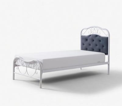 Кровать Halmar Кровать HALMAR FABRIZIA серый/белый, 90/200 арт. V-CH-FABRIZIA-LOZ