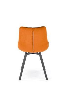 Стул Halmar Стул HALMAR K519 корица/черный, поворотный арт. V-CH-K/519-KR-CYNAMONOWY