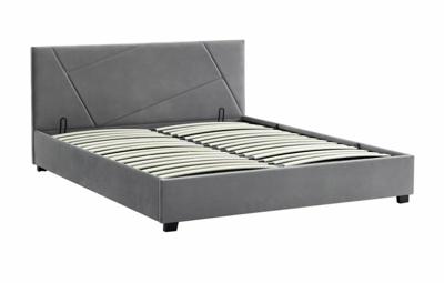 Кровать Signal Кровать SIGNAL COLUMBIA Velvet tap. 192 серый, 140/200 арт. COLUMBIAV140SZ