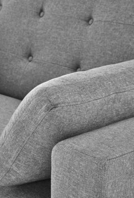 Кресло Halmar Диван HALMAR PAULINIO раскладной, серый арт. V-CH-PAULINIO-SOFA-POPIELATY