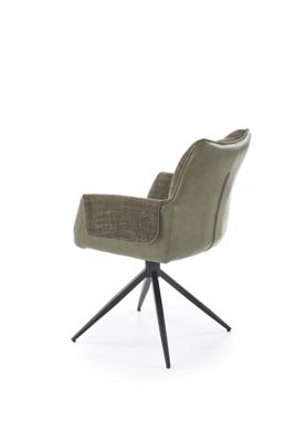 Стул Halmar Стул HALMAR K579 зеленый/черный, поворотный арт. V-CH-K/579-KR-ZIELONY