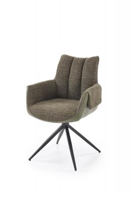 Стул Halmar Стул HALMAR K579 зеленый/черный, поворотный арт. V-CH-K/579-KR-ZIELONY