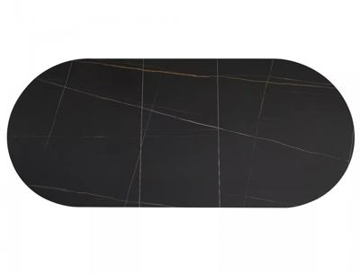 Стол Signal Стол обеденный SIGNAL GASTON Ceramic черный/черный 140-180/80 арт. GASTONC140