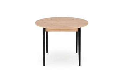 Стол Halmar Стол обеденный HALMAR PIVOT дуб артизан/черный 102-142/102 арт. V-PL-PIVOT-ST-ARTISAN/CZARNY