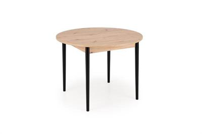 Стол Halmar Стол обеденный HALMAR PIVOT дуб артизан/черный 102-142/102 арт. V-PL-PIVOT-ST-ARTISAN/CZARNY