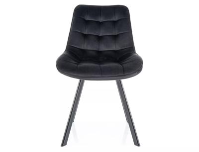 Стул Signal Стул кухонный Signal MONTI Velvet Bluvel 19 поворотный (черный/черный) арт. MONTIVCC