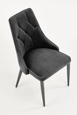 Стул Halmar Стул кухонный Halmar K365 (черный/черный) арт. V-CH-K/365-KR-CZARNY
