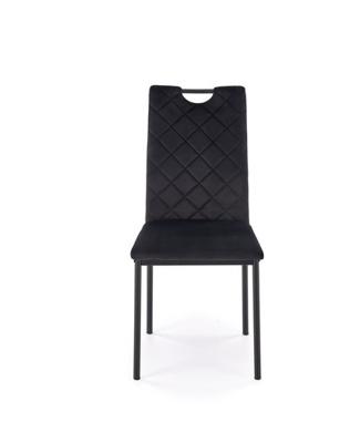 Стул Halmar Стул кухонный Halmar K577 (черный/черный) арт. V-CH-K/577-KR-CZARNY