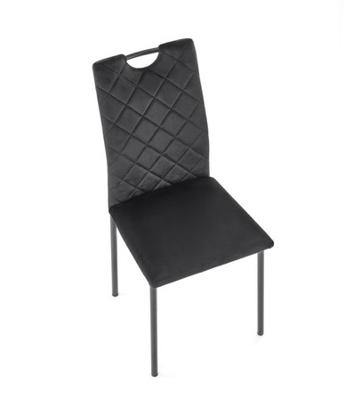 Стул Halmar Стул кухонный Halmar K577 (черный/черный) арт. V-CH-K/577-KR-CZARNY