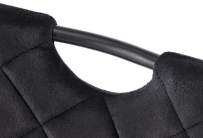 Стул Halmar Стул кухонный Halmar K577 (черный/черный) арт. V-CH-K/577-KR-CZARNY