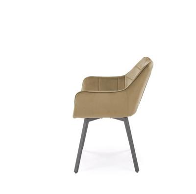 Стул Halmar Стул HALMAR K588 бежевый/черный арт. V-CH-K/588-KR-BEZOWY