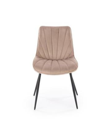 Стул Halmar Стул кухонный Halmar K589 (бежевый/черный) арт. V-CH-K/589-KR-BEZOWY