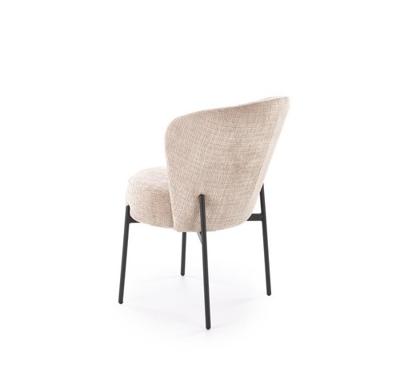 Стул Halmar Стул HALMAR K590 бежевый/черный арт. V-CH-K/590-KR-BEZOWY