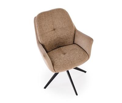 Стул Halmar Стул HALMAR K591 коричневый/черный, поворотный арт. V-CH-K/591-KR-BRAZOWY