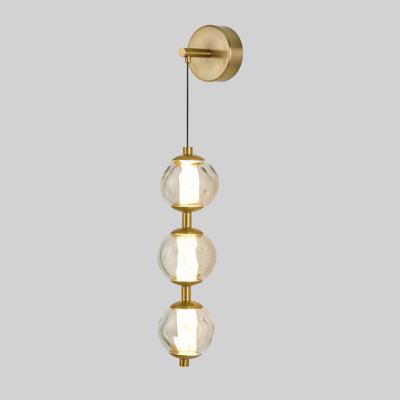 Бра Delight Collection Настенный светильник OB2437 brass/clear арт. OB2437 brass/clear