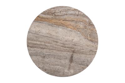 Стол журнальный Garda Decor 57EL-10983 Стол журнальный Арка (Arco) травертин d55*50см круглый арт. 57EL-10983