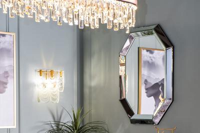 Зеркало Garda Decor 19-OA-8171 Зеркало декоративное в серебристой раме 76*101см арт. 19-OA-8171