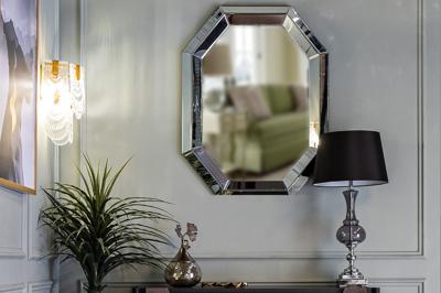 Зеркало Garda Decor 19-OA-8171 Зеркало декоративное в серебристой раме 76*101см арт. 19-OA-8171