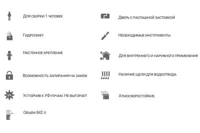 Шкаф TOOMAX арт. Z090T039