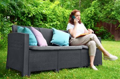 Диван B:Rattan арт. 40-712-1/3 BIO