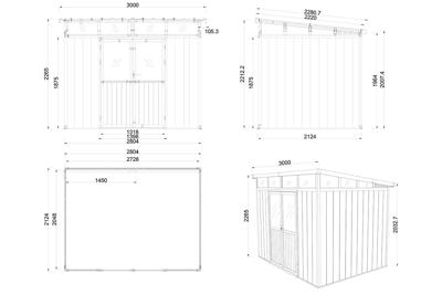 Сарай Gardeck арт. M0907