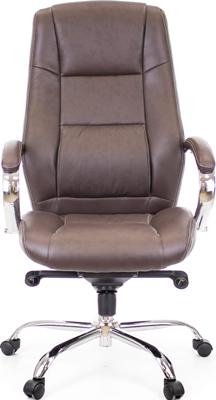 Кресло руководителя Everprof Кресло Everprof Kron (Крон) М Экокожа Коричневый арт. ZN-433858