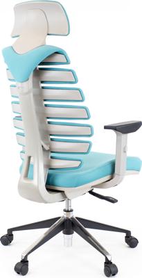 Офисное кресло Everprof Кресло Everprof Ergo Grey (Эрго Грэй) Ткань Бирюзовый арт. ZN-433876