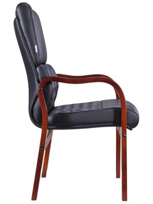 Кресло руководителя Everprof Кресло Everprof President Wood (Президент Вуд) CF Экокожа Черный арт. ZN-433941
