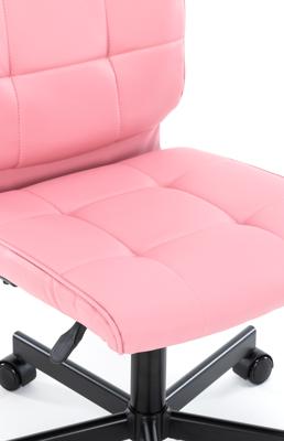 Офисное кресло Everprof Операторское кресло Everprof EP-300 Экокожа Розовый арт. ZN-434039