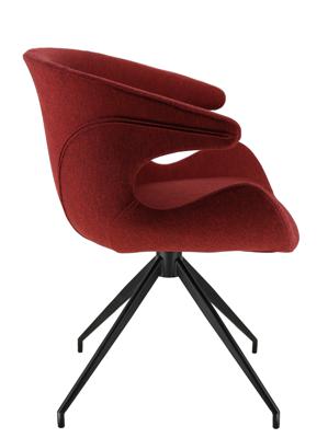 Стул Everprof Обеденное кресло Everprof Liberty (Либерти) Ткань Бургунди арт. ZN-434081