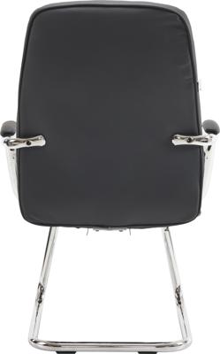 Кресло Everprof Кресло для посетителей Everprof Vesta (Веста) CF Экокожа Черный арт. ZN-434106