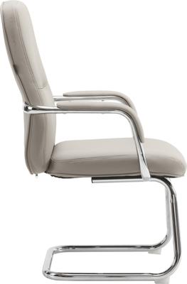 Кресло Everprof Кресло для посетителей Everprof Vesta (Веста) CF Экокожа Бежевый арт. ZN-434107