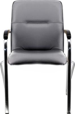 Кресло руководителя Everprof Кресло Everprof Samba (Самба) Wood CF Экокожа Черный арт. ZN-434186