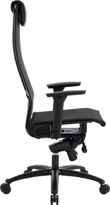 Кресло руководителя Everprof Кресло Deco Black Lux (Дэко Блэк Люкс) Сетка Черный арт. ZN-434201