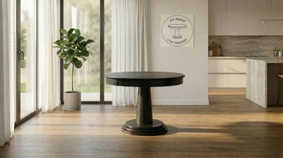 Стол ZiP-mebel Стол Аммфи К 100 раскладной чёрное дерево арт. F011282B00
