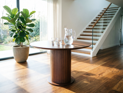Стол ZiP-mebel Стол Пурр К 100 орех арт. F001224W00