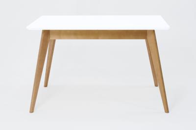 Стол ZiP-mebel Стол Сканди 120, Натур/ Белый арт. F514101NUA