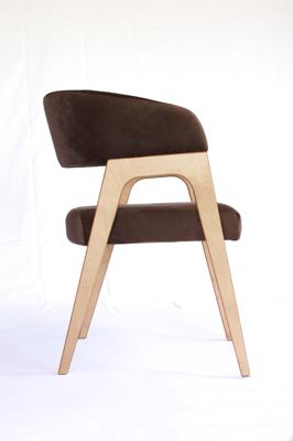 Стул ZiP-mebel Стул-кресло Бакки натур/ коричневый арт. Z112860N04
