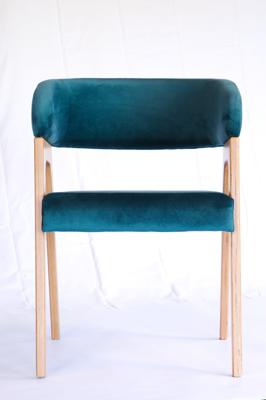 Стул ZiP-mebel Стул-кресло Бакки натур/ синий арт. Z112860N03
