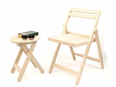 Стул ZiP-mebel Складной стул Даччи натур неокрашенный шлифованный арт. R300790000