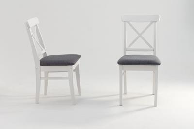 Стул ZiP-mebel Стул Ингольф ПМ белый/графит арт. R100754A08